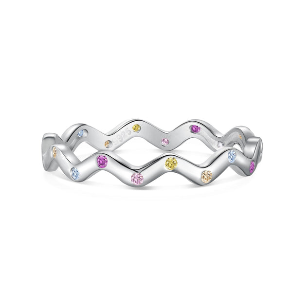 <MAGIC>Ornate Vibrant Round Cut Daily Ring