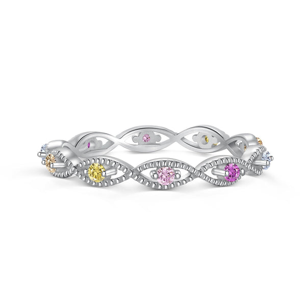 <MAGIC>Elegant Energetic Round Cut Daily Ring