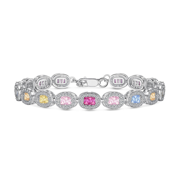<MAGIC>Exquisite Ornate Emerald Cut Daily Bracelet