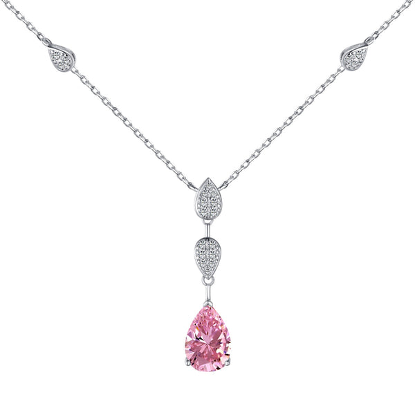 <MAGIC>Dazzling Pear Cut Necklace