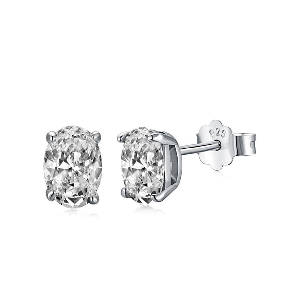 <MAGIC>Oval Classic Dignified Elegant Earrings