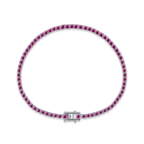 <MAGIC>Dazzling Colorful Round Cut Daily Bracelet