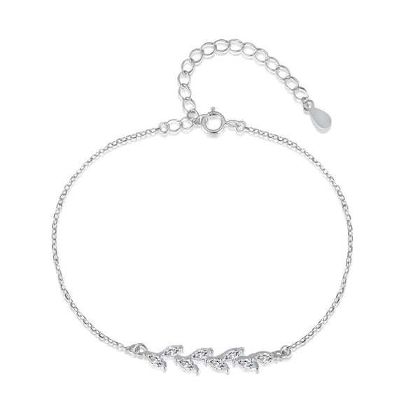 <MAGIC>Elegant Wheat Leaves Shape Bracelet