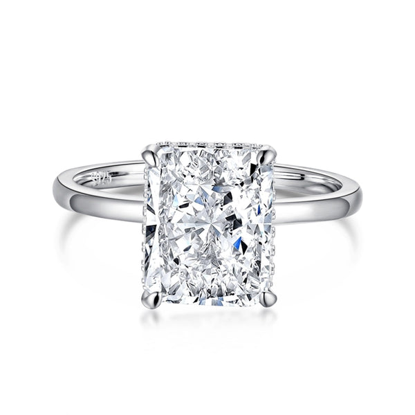 <MAGIC>4.0 Carat Ornate Enchanting Radiand Cut Banquet Ring