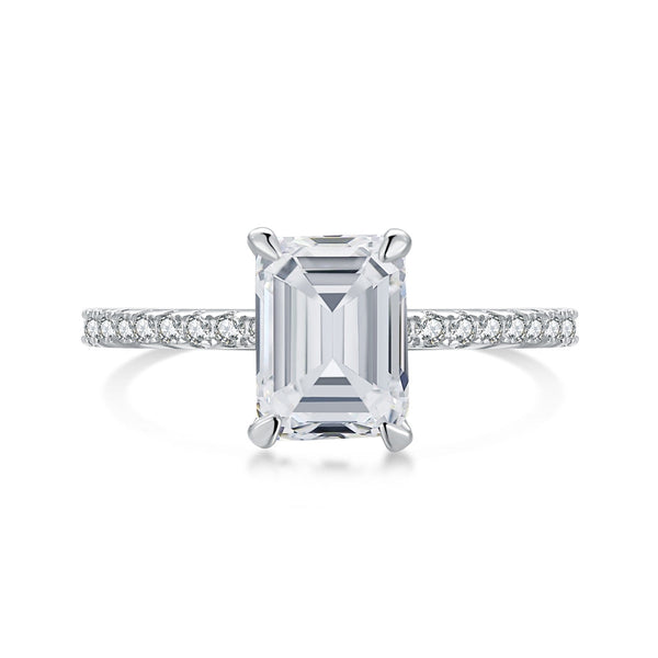 <MAGIC>2.0 Carat Scintillating Ornate Radiant Cut Party Ring