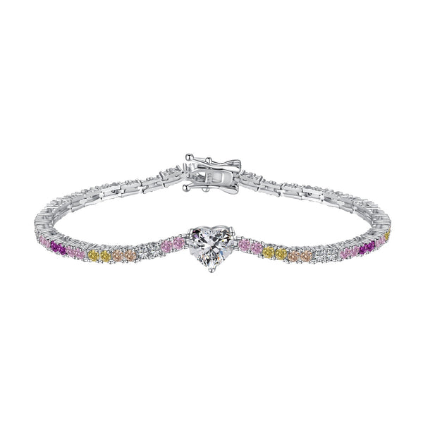 <MAGIC>Delicate Romantic Heart Shape Lover Bracelet