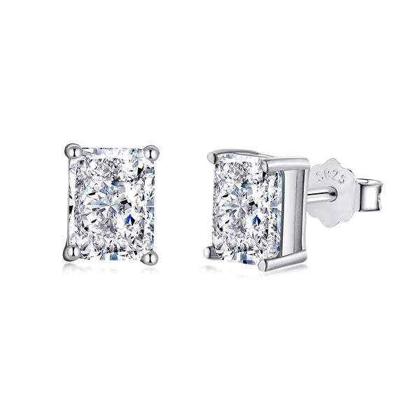 <MAGIC>Radiant Luxurious Princess Cut Daily Earrings