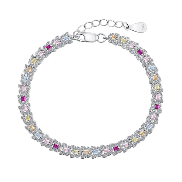 <MAGIC>Delicate Colorful Multi Cut Daily Bracelet