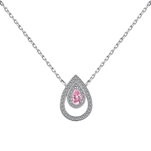 <MAGIC>Sparkling Pear Cut Necklace