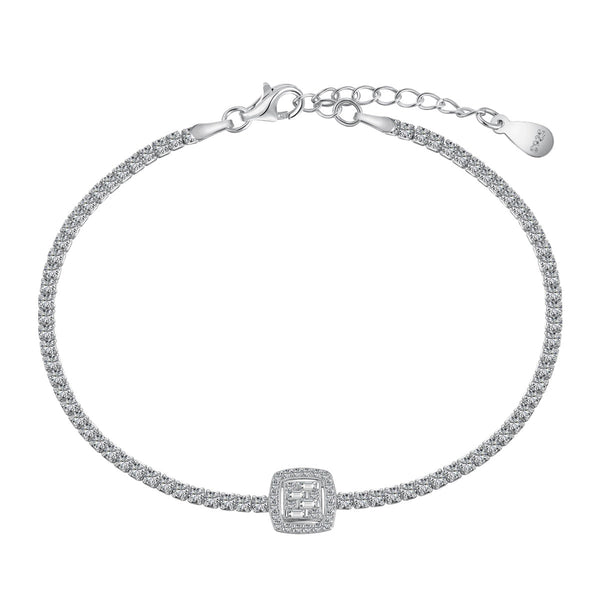 <MAGIC>Luxurious Dazzling Square Shape Banquet Bracelet