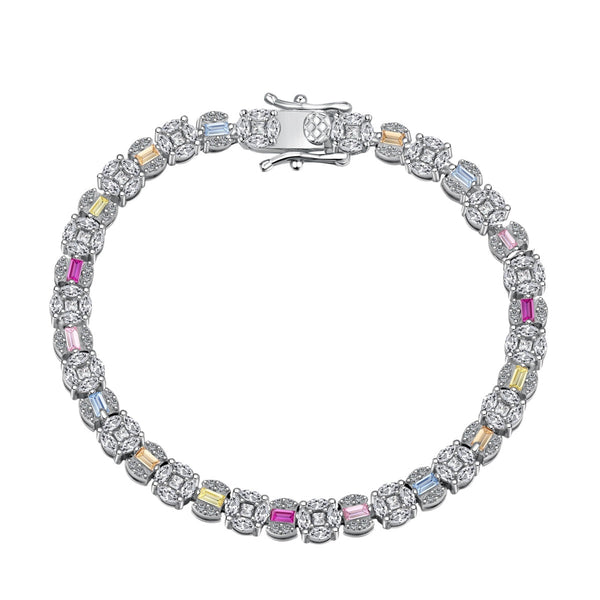 <MAGIC>Dazzling Radiant Multi Cut Daily Bracelet