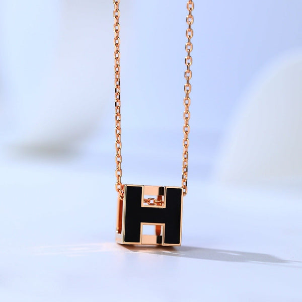 <MAGIC>H CAGE PINK GOLD NECKLACE