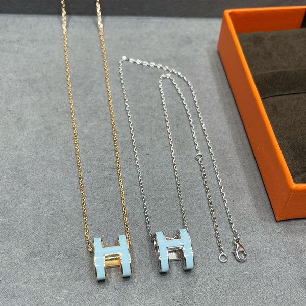 <MAGIC>POP H SKY BLUE NECKLACE