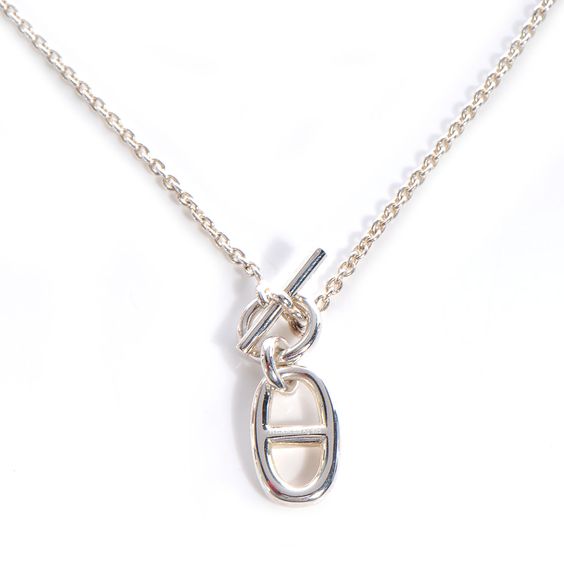 <MAGIC>HM CHAINE D'ANCRE PENDANT NECKLACE STERLING SILVER