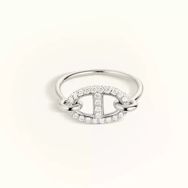 <MAGIC>RONDE SMALL SILVER DIAMOND RING