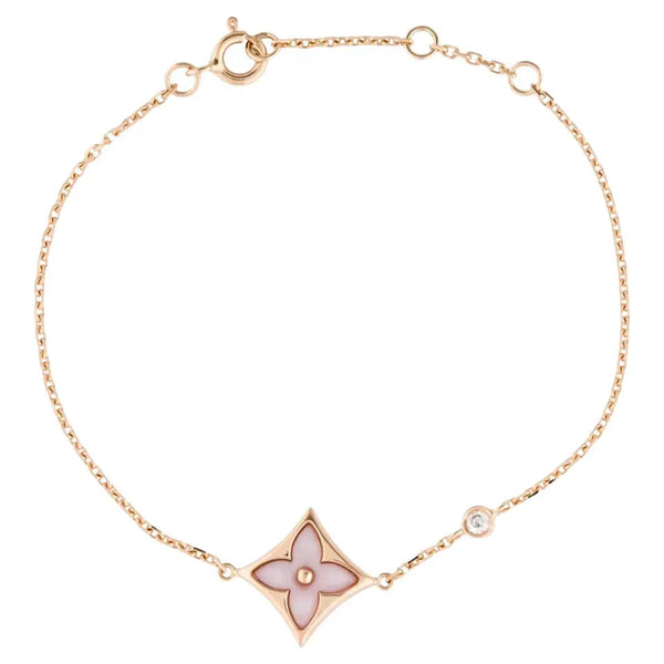 <MAGIC>STAR 1 DIAMOND PINK GOLD BRACELET